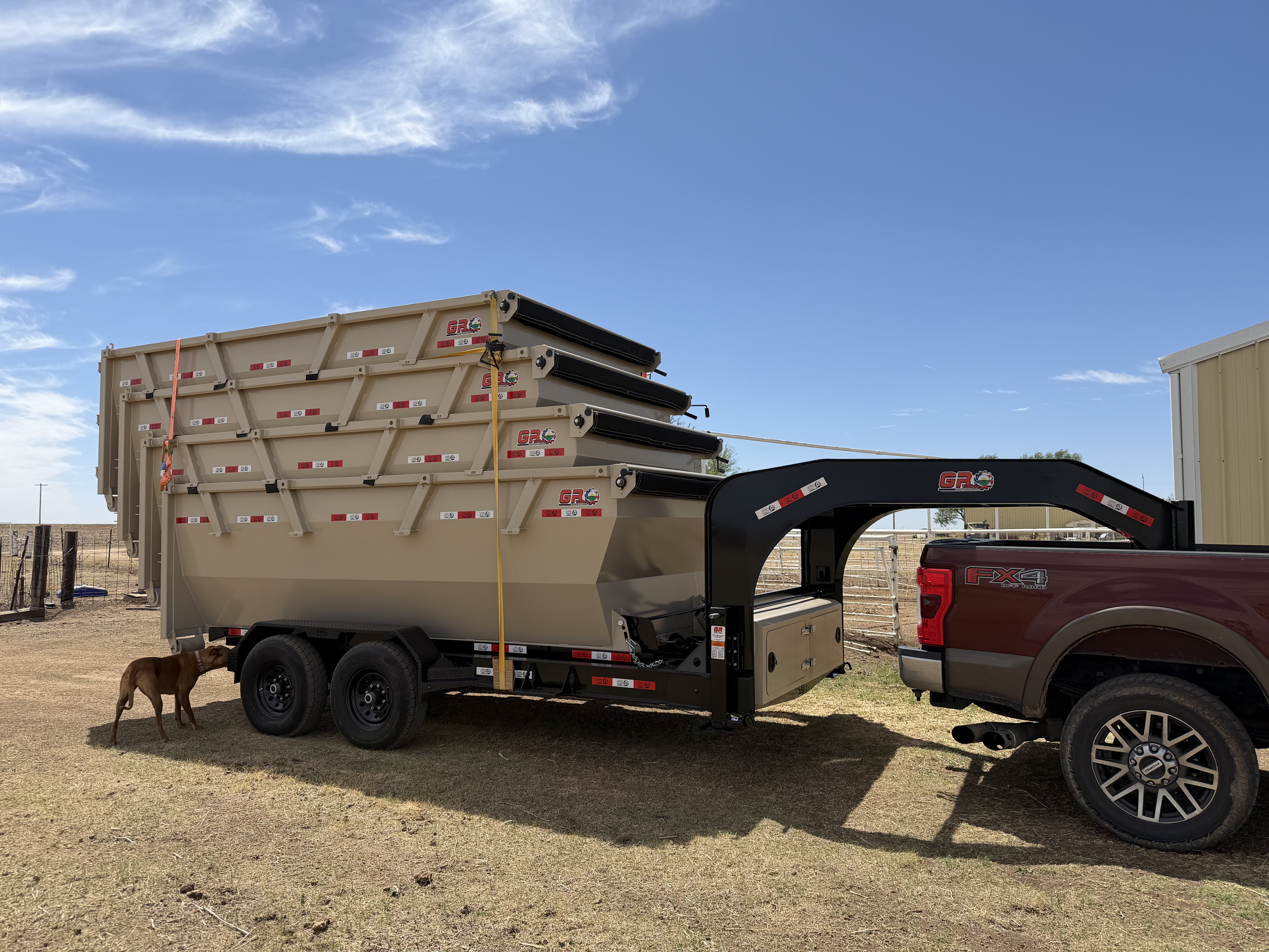 14-yard roll-off dumpster for residential and commercial use